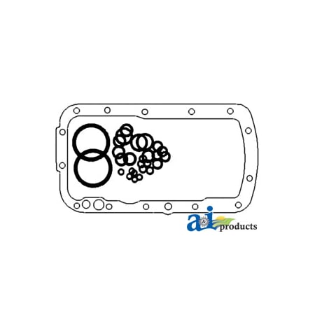 A & I Products Repair Kit, Hydraulic Lift Cover 14" x10" x0.2" A-VPK2205